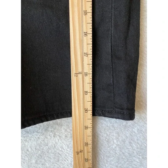 Levi's 501 90s Y2K Black Denim Shorts Men 40 Grunge Original Fit Button Fly NWT - Picture 8 of 12